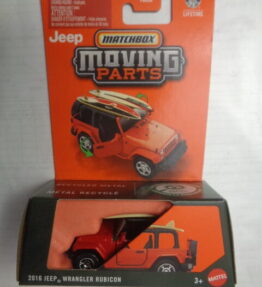 Matchbox - 2025 - Moving Parts - 2016 JEEP WRANGLER RUBICON - 5/50 - Red
