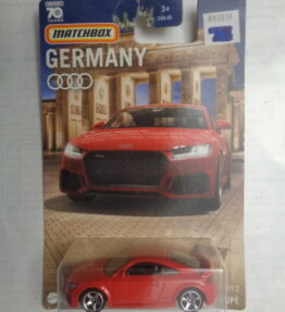 Matchbox - 2022 - Country Edtions - Germany - 2019 AUDI TT RS COUPE - 09/12 - Red