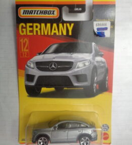 Matchbox - 2022 - Country Editions - Germany - MERCEDES BENZ GLE COUPE - 12/12 - Silver