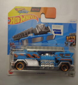 Matchbox - 2021 - Mainline - 5 ALARM - 125/250 - 3/10 - HW Metro - Fire engine - Light blue