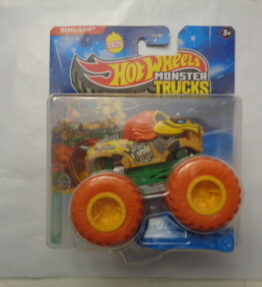 Hotwheels - 2024 - Monster Trucks - Single - REBEL LION - Beast Bashers - 3/6 - Yellow and orange