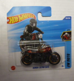 Hotwheels - Mainline - Motorcycles - HONDA CB750 CAFE - HW Moto - 150/250 - 1/5 - Brick red