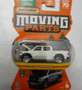 Matchbox - 2023 - 70 Years Edition - Moving Parts - 2020 RAM REBEL - 46/54 - White