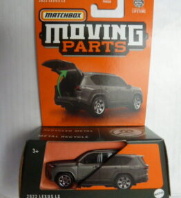 Matchbox - 2023 - Moving Parts - 2022 LEXUS LX - Dark grey