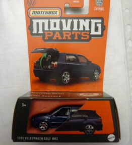 Matchbox - 2023 - Moving Parts - 1995 VOLKSWAGEN GOLF MK3 - Dark blue