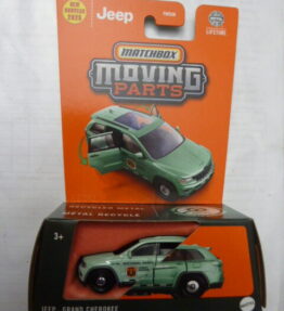 Matchbox - 2024 - Moving Parts - JEEP GRAND CHEROKEE - National Parks - Light green