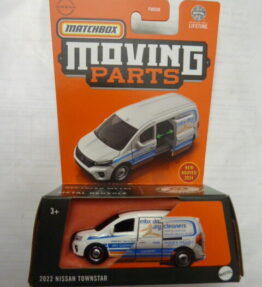 Matchbox - 2023 - Moving Parts - 2022 NISSAN TOWNSTAR - Van - White