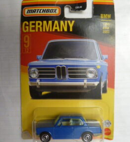 Matchbox - 2020 - Country Editions - Germany - 1969 BMW 2002 - 9/12 - Blue