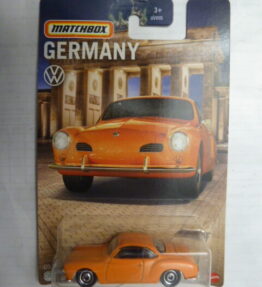 Matchbox - 2023 - Country Editions - 1962 VOLKSWAGEN KARMANN GHIA - 05/24 - Orange - Metal base