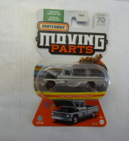 Matchbox - 2023 - 70 Years Special Edition - Moving Parts - 1964 CHEVY C10 PICKUP - 28.54 - Silver - Metal base