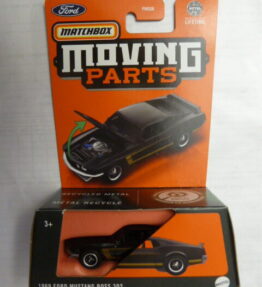 Matchbox - 2023 - Moving Parts - 1969 FORD MUSTANG BOSS 302 - 26/54 - Black