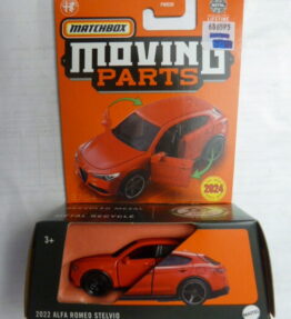 Matchbox - 2024 - Moving Parts - 2022 ALFA ROMEO STELVIO - 37/54 - Orange red