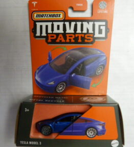 Matchbox - 2023 - Moving Parts - TESLA MODEL 3 - 08/54 - Blue