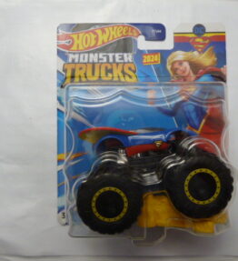 Hotwheels - 2024 - Monster Trucks - Single - DC Comics - SUPERGIRL - Blue and red CR - Limited Edition