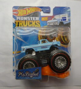 Hotwheels - 2023 - Monster Trucks - Single - Ms. BIG FOOT - Pickup truck - Light blue - Treasure Hunt