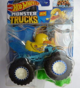 Hotwheels - 2024 - Monster Trucks - Single - DUCK N' ROLL - HWMT Back to Basics - 1/7 - Yellow