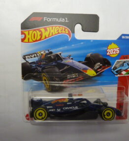 Hotwheels - 2025 - Mainline - Formula 1 - ORANGE RED BULL RACING - 59/250 - Track Aces - 1/5 - Formula 1 race car - Black