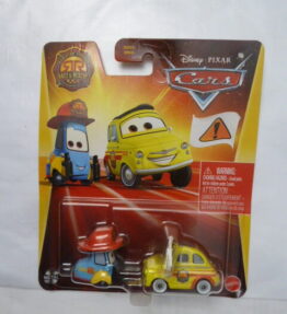 Mattel - 2024 - Disney Pixar Cars - Radiation Springs - Race & Rescue - LUIGI & GUIDO - 2 pieces