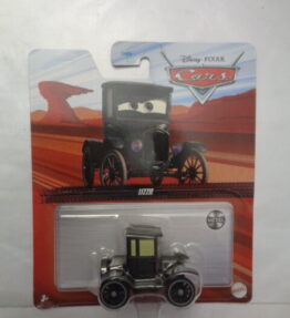 Mattel - 2022 - Disney Pixar Cars - LIZZIE - Antique car - Black