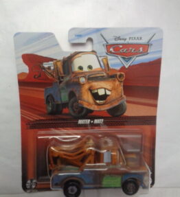 Mattel - 2021 - Disney Pixar Cars - MATER MATE - Tow crane truck - Brown and blue