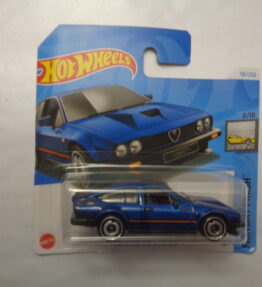 Hotwheels - 2021 - Mainline - ALFA ROMEO GTV6 3.0 - 98/250 - 8/10 - Factory Fresh - Blue