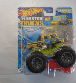 Hotwheels - 2024 - Monster Trucks - Single - UNIMOG - Crash Legends - 3/6 - Yellow