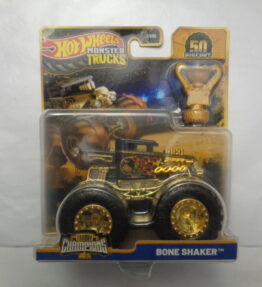 Hotwheels - 2024 - Monster Trucks - Single - Trophy Champions - 50 Bigfoot - BONE SHAKER - Black