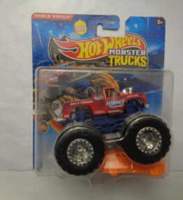Hotwheels - 2025 - Monster Trucks - Single - RAMBLIN WRECKER - HWMT Back to Basics - 2/6 - Towing car - Red