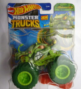 Hotwheels - 2024 - Monster Trucks - Single - RHINOMITE - Camo Crashers - 3/4 - Green