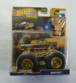 Hotwheels - 2024 - Monster Trucks - Single - Trophy Champions - 50 Years Bigfoot - BIGFOOT - Blue
