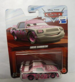 Mattel - 2021 - Disney Pixar Cars - EUGENE CARBURESKI - Tank Coat Logo - # 36 - Pink - Rare