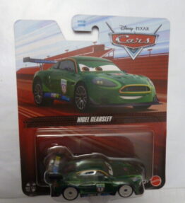 Mattel - 2021 - Disney Pixar Cars - NIGEL GEARSLEY - World Grandprix - # 20 - Green metallic - Special Edition