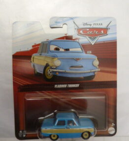 Mattel - 2021 - Disney Pixar Cars - Cars 2 - VLADIMIR TRUNKOV - Light blue with yellow stripe