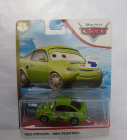 Mattel - 2019 - Disney Pixar Cars - Radiator Springs - NICK STICKERS - NICK PEGATINAS - Light green
