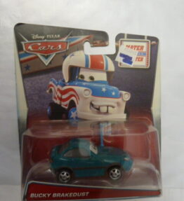 Mattel - 2014 - Disney Pixar Cars - Mater the Greater - BUCKY BRAKEDUST - Grey green