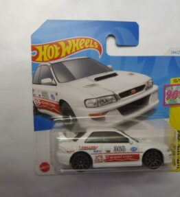 Hotwheels - 2021 - Mainline - '98 SUBARU IMPREZA 22B-STi VERSION - 244/250 - 10/10 - HW The 90's - White