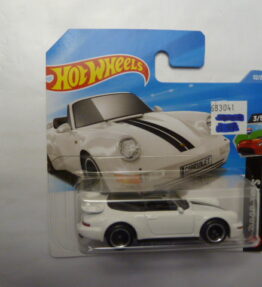 Hotwheels - 2025 - Mainline - PORSCHE 911 TURBO CABRIOLET - 52/250 - 3/5 - HW Drop Tops - White