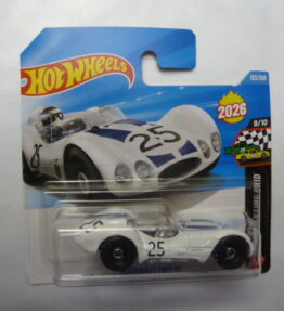 Hotwheels - 2025 - Mainline - MASERATI TIPO 61 - 123/250 - 9/10 - HW Starting Grid - White