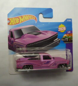 Hotwheels - 2026 - Mainline - BOUNCE'N BASS - 17/250 - 1/5 - Lavin' Low - Pickup truck - Pink
