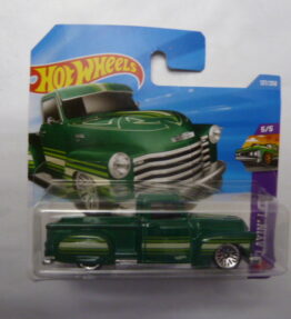 Hotwheels - 2026 - Mainline - LA TROCA - 137/250 - 5/5 - Layin' Low - Pickup truck - Forest green - Metal base