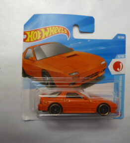 Hotwheels - 2025 - Mainline - '89 MAZDA SAVANNA RX-7 FC3S - 112/250 - 5/10 - HW J-Imports - Importations Japonaises - Orange