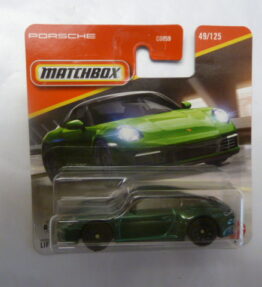 Matchbox - 2026 - Mainline - PORSCHE 911 TARGA - 49/125 - Forest green