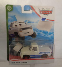 Mattel - 2019 - Disney Pixar Cars - KRIS REVSTOPSKI - With logo "Official" - Pickup truck - White