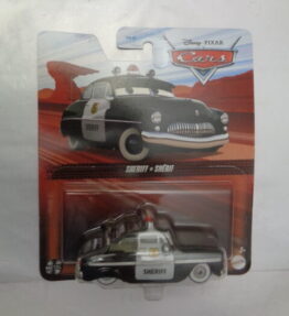 Mattel - 2021 - Disney Pixar Cars - SHERIFF - SHERIF - Police car - Black and white