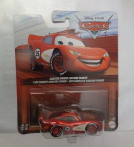Mattel - 2021 - Disney Pixar Cars - RADIATOR SPRINGS LIGHTNING McQUEEN - Sparkling red
