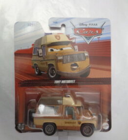 Mattel - 2021 - Disney Pixar Cars - On the Road - TONY MOTORFELT - Sheriff jeep - Brown and cream