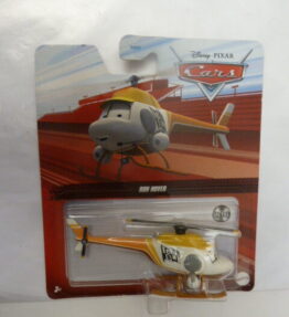 Mattel - 2021 - Disney Pixar Cars - RON HOVER - Helicopter - White and yellow