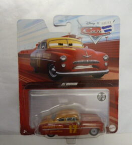 Mattel - 2022 - Disney Pixar Cars - Cars 3 - JET ROBINSON - Red with mustard top