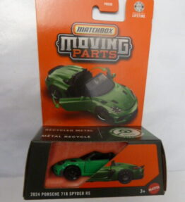 Matchbox - 2026 - Moving Parts - 2024 PORSCHE 718 SPYDER R5 - Green