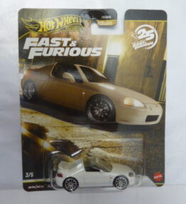 Hotwheels - 2026 - Premium - Fast & Furious - 25 Years - 1994 HONDA DEL SOL - 3/5 - White